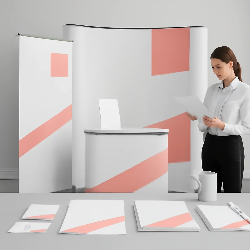 Supporting visual for small-business trade show strategy planning and design decisions