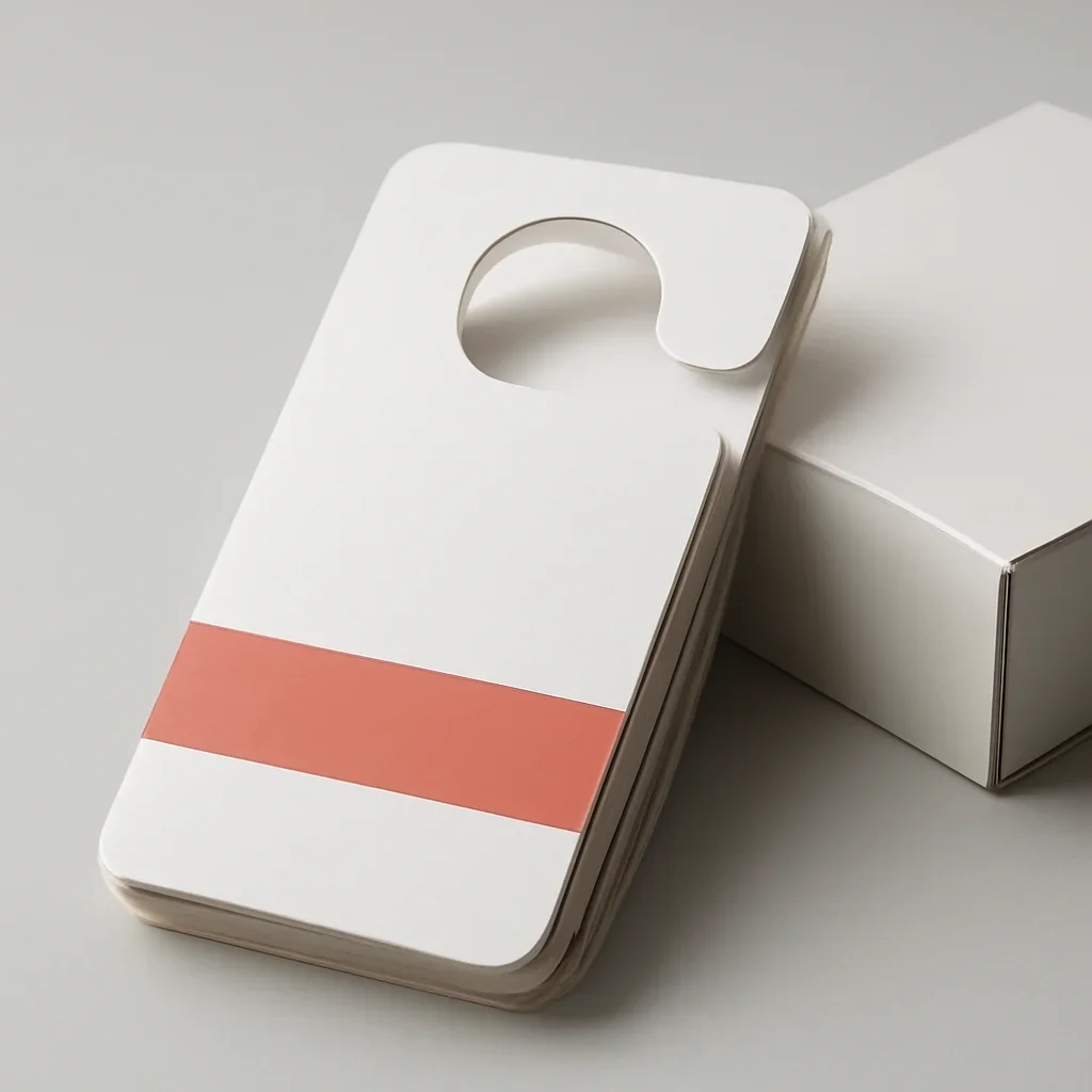 Door Hanger Printing ready for delivery, installation, or event setup
