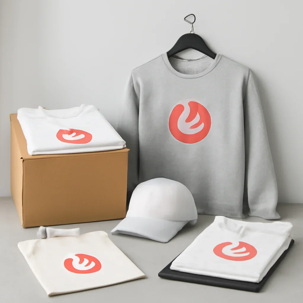 Custom Apparel Printing Vancouver ready for delivery, installation, or event setup