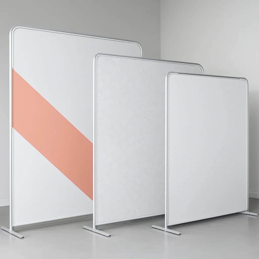 Media Wall Backdrops ready for delivery, installation, or event setup