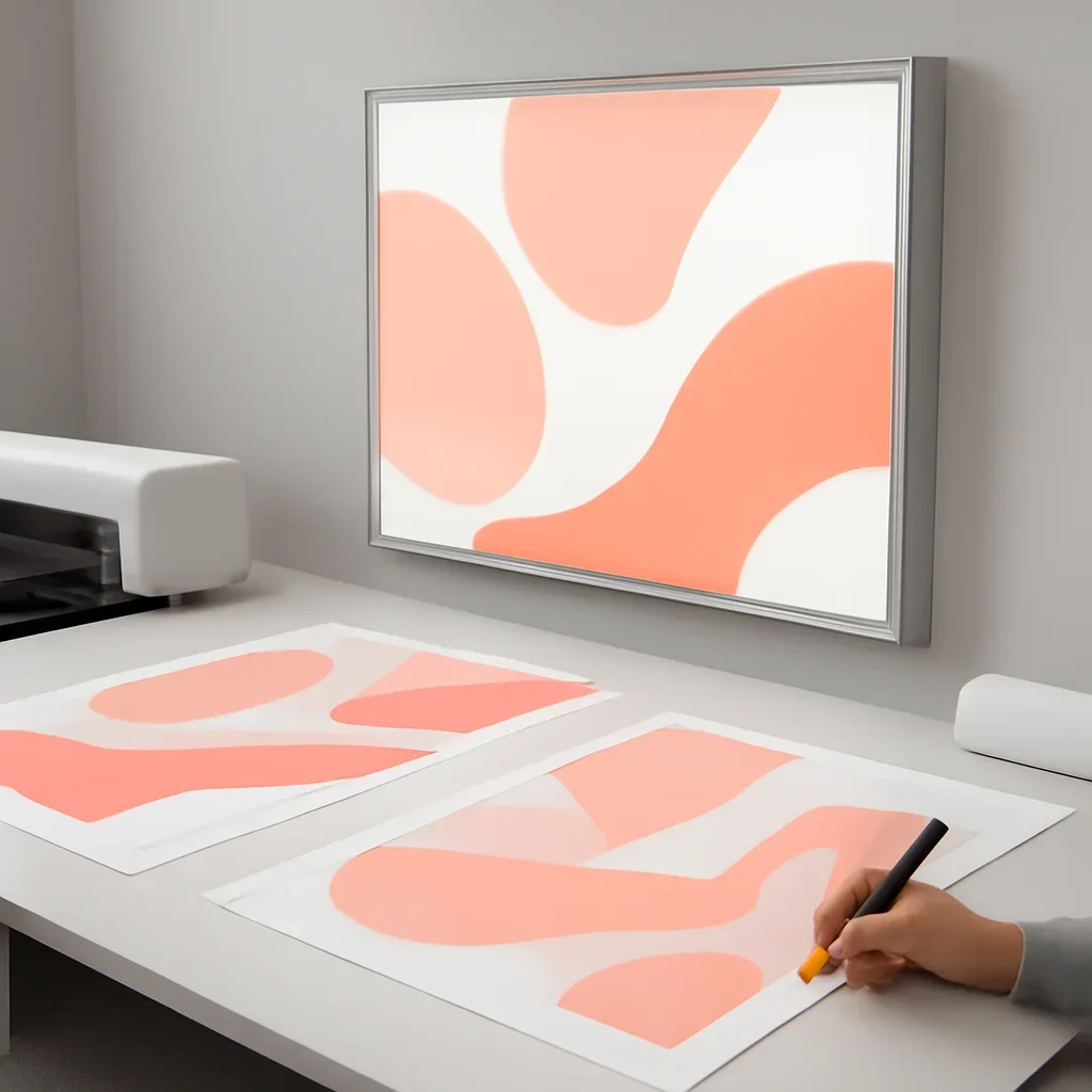 SEG Backlit Displays artwork and production planning in progress