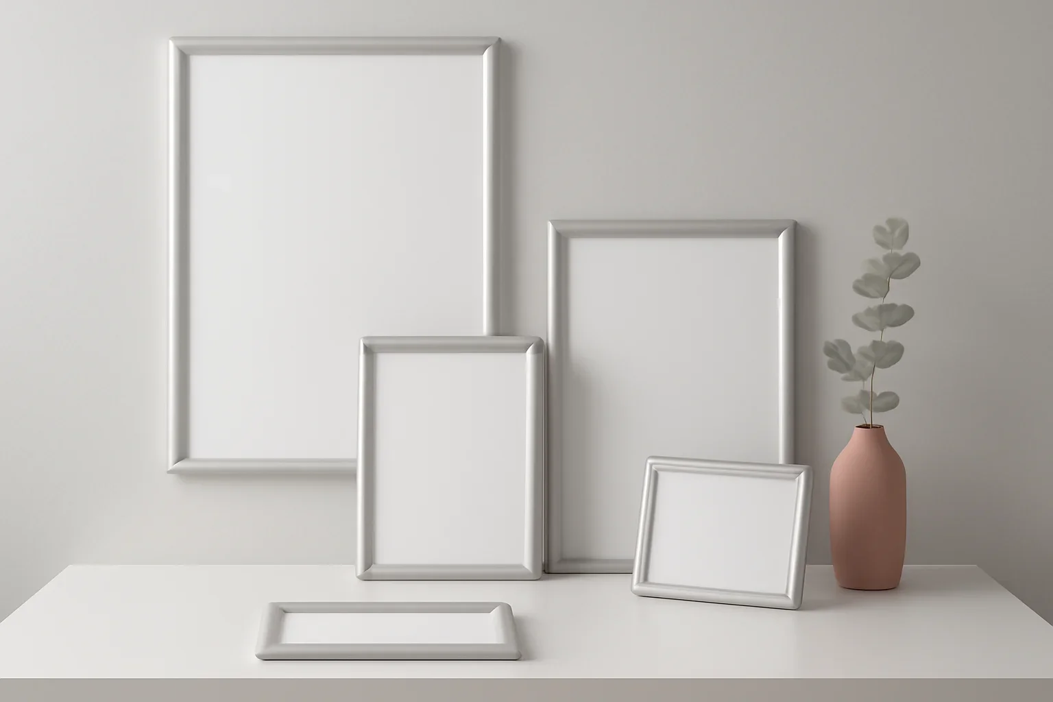 Snap Frames presented in a clean promotional setting