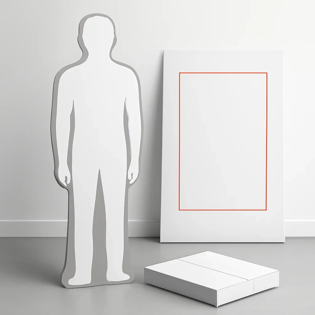 Cutout Size Guide ready for delivery, installation, or event setup